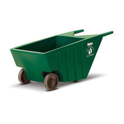 Plastic 2 Hand Cart For Waste Collocation With Wheel, Gwb 10-01, Size: 100 Liters Cleaning Type: Clean-In-Place(Cip)