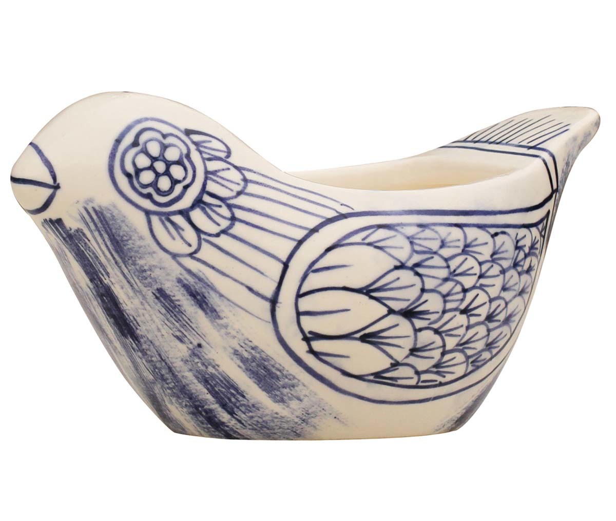 Ceramic Bird Design Planter