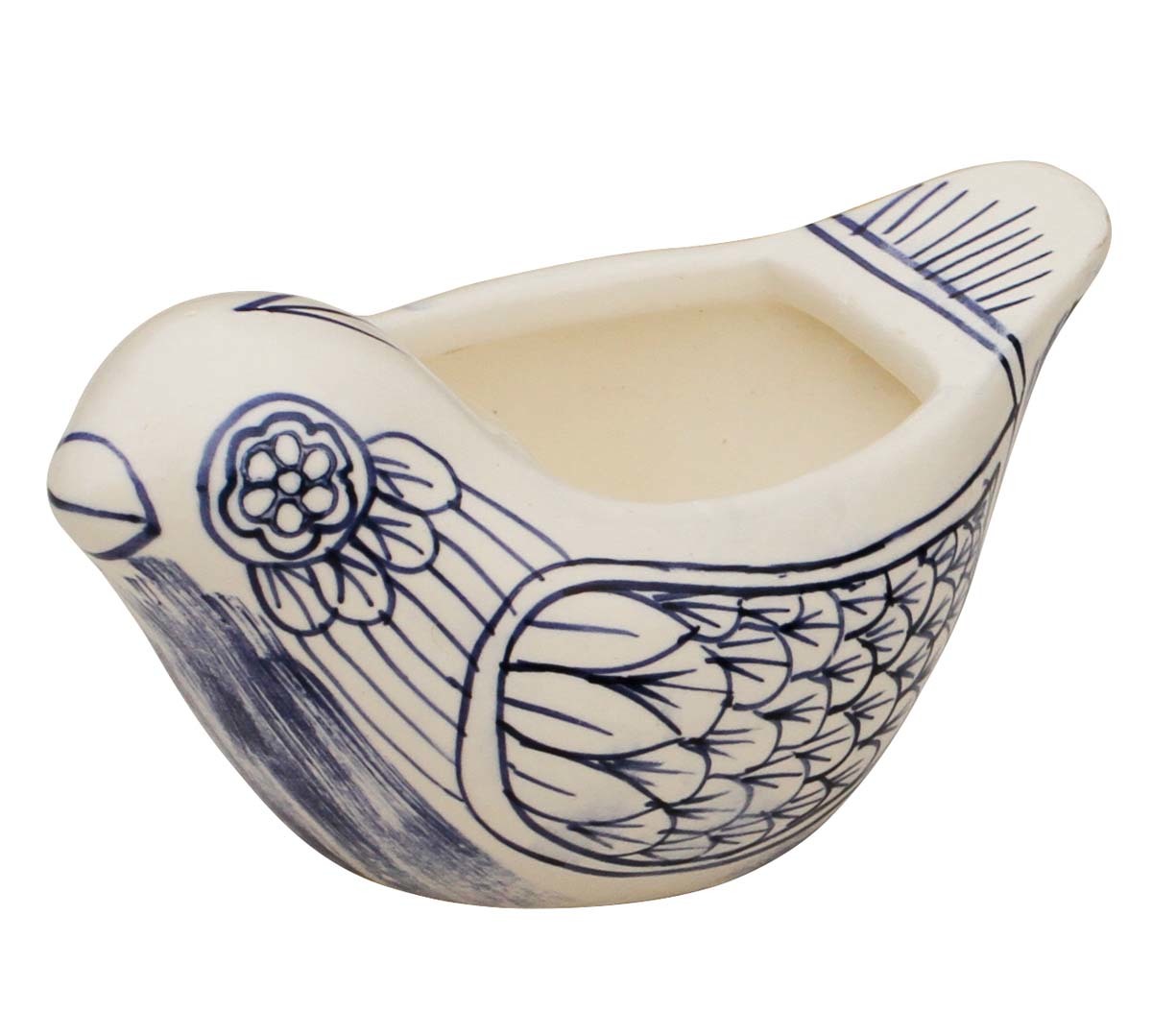 Ceramic Bird Design Planter
