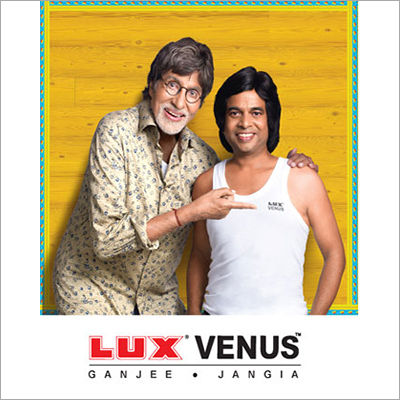 Lux Venus White Mens Vest - Cotton, Size S To XL, White Color | Breathable, Quick Dry, Tear Resistant, Skin-Friendly, Comfortable Fit