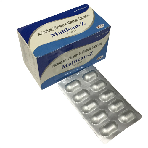 एंटीऑक्सिडेंट, विटामिन और खनिज कैप्सूल