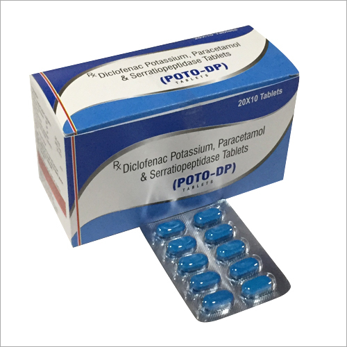 Liquid Paracetamol And Serratiopeptidase Tablets