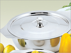 स्टील के बर्तन