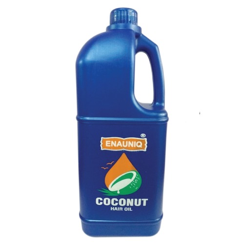 Coconut Hair Oil - 100% Pure Virgin Coconut Oil , 50 to 1000 mL, Blue Color - Nourishing, Conditioning, Reduces Breakage and Frizz
