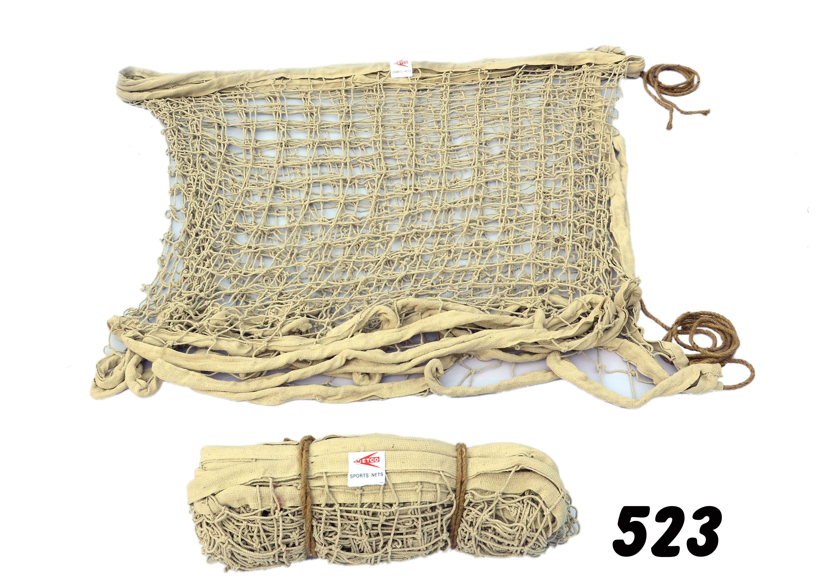 Cream Thick Shooting Ball Net