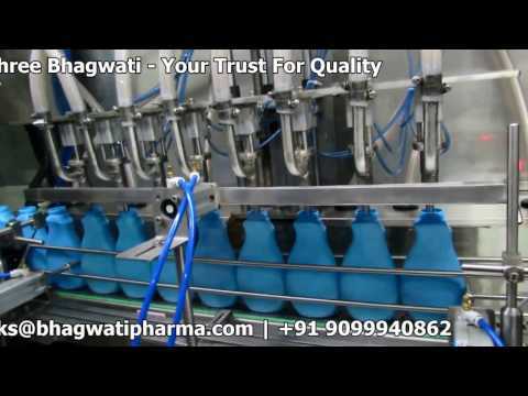 Automatic Liquid Detergent Filling Machine Capacity: As Per The Client Required T/hr