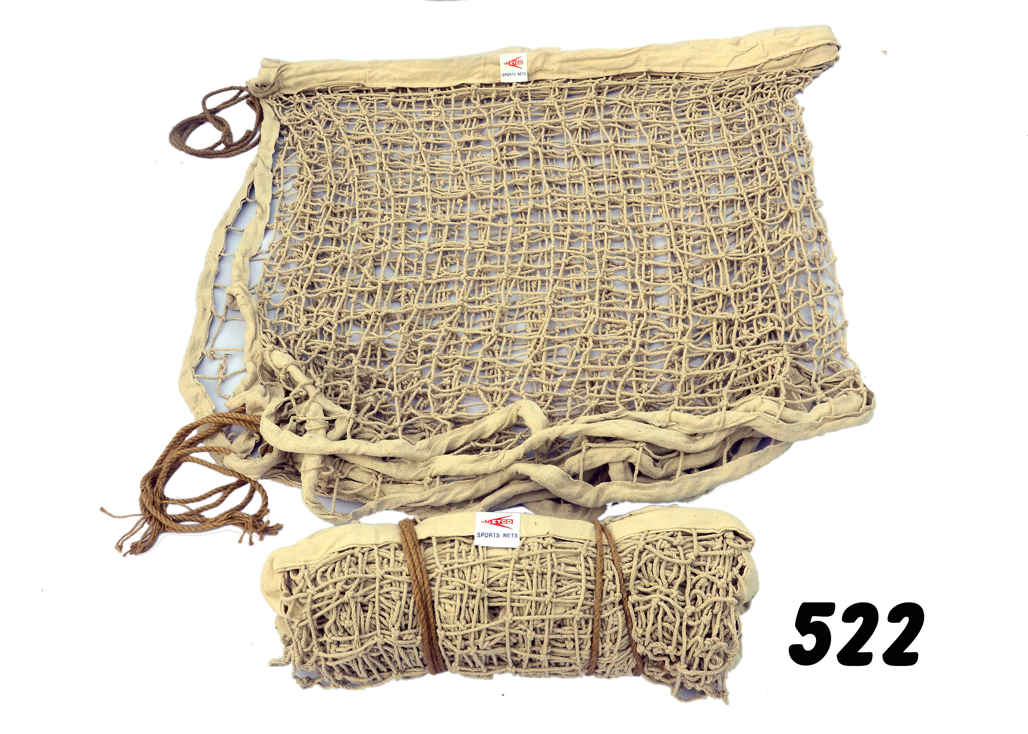 Cream Extra Thick Shooting Ball Net
