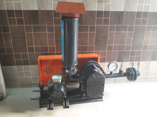 Black And Orange Industrial Air Blower