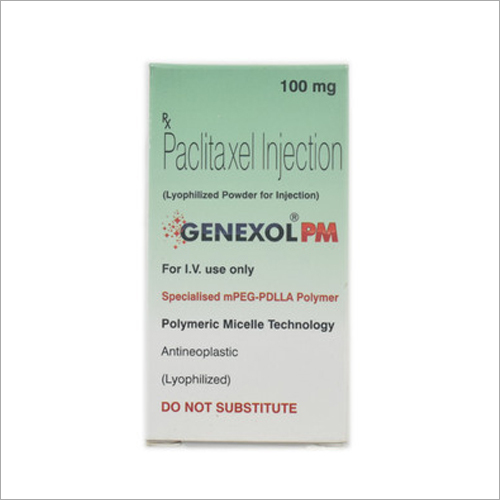 100 Mg Paclitaxel Injection Shelf Life: 2.5 Years