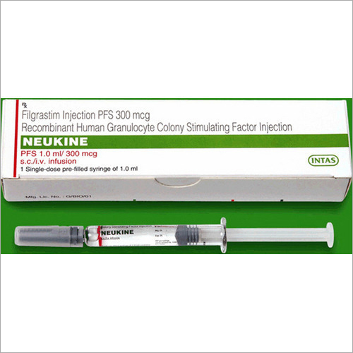 300 Mcg Filgrastim Injection Shelf Life: 2.5 Years