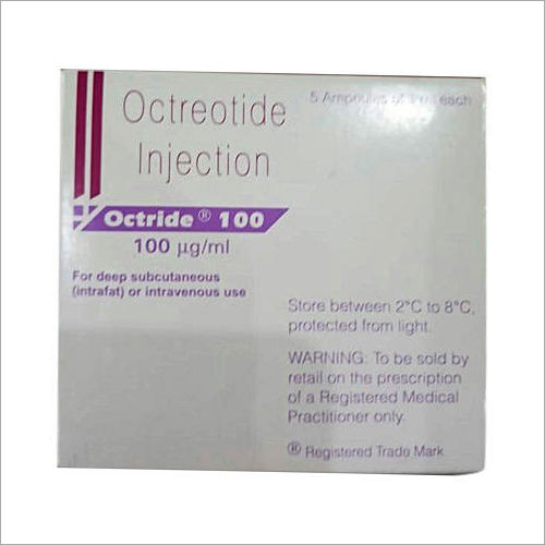 100 Mg Octreotide Injection Shelf Life: 2.5 Years