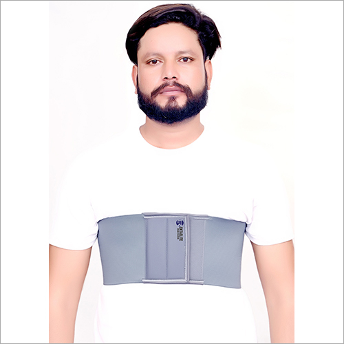 Rib Chest Belt - Elastic Support Strap | Foldable, Portable, Limits Motion for Chest Relief, Suitable for Hospital and Personal Use