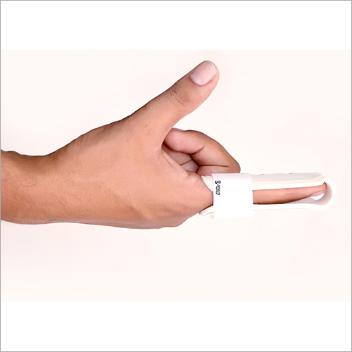Curved Finger Splint - Adjustable Design, Disposable And Foldable For Personal And Hospital Use | Portable Support For Finger Joints, Prevents Deformities And Improves Function