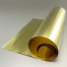 Golden Brass Sheet / Shim