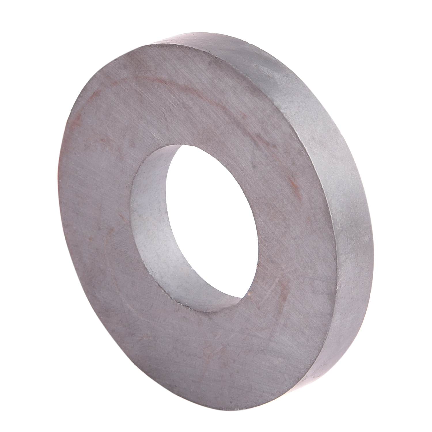 Ceramic Ring Magnets - Grade 5, 50mm Diameter Dark Charcoal Gray | Economical Permanent Magnets For Manufacturing And Craft Applications