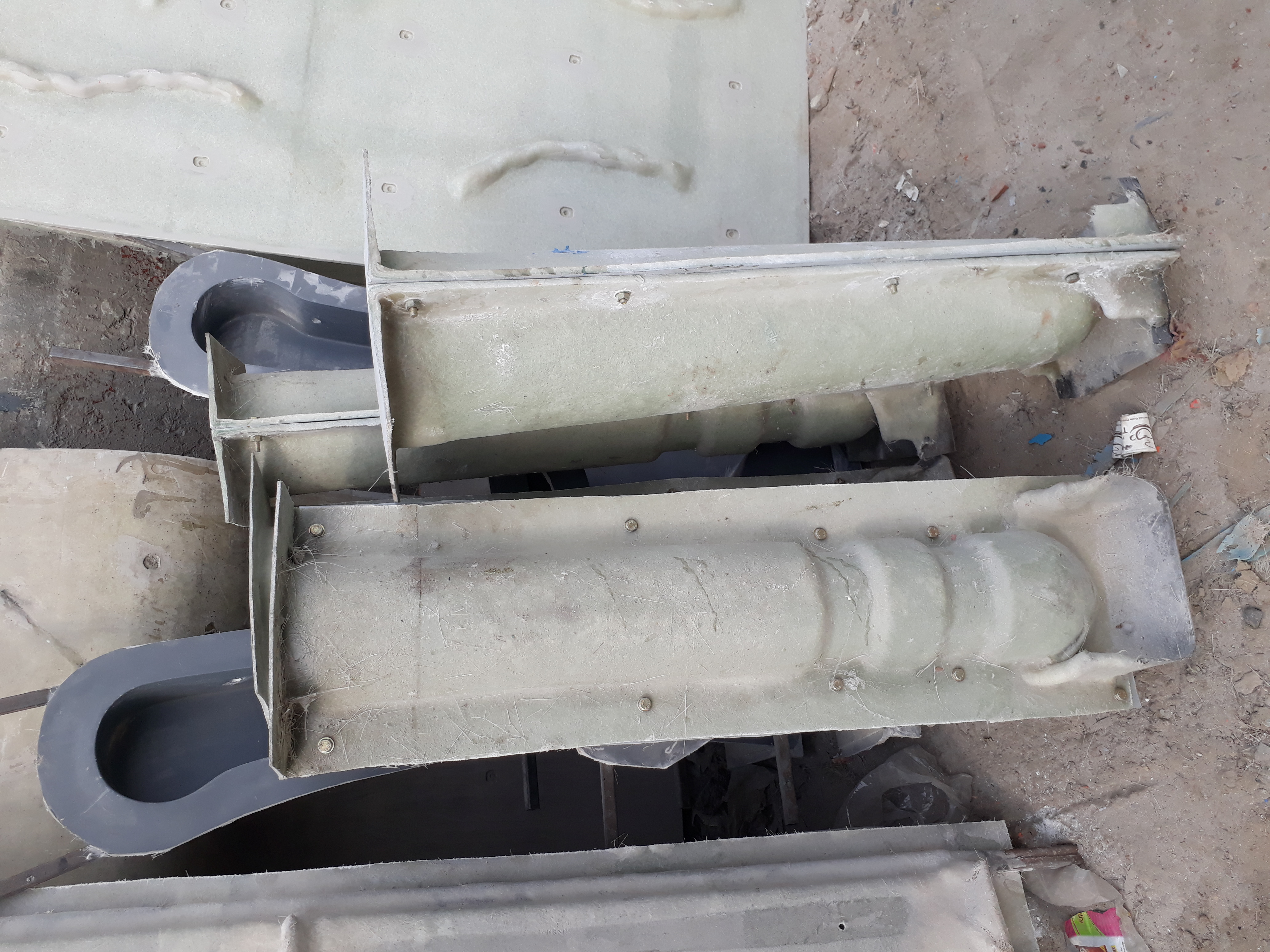 Frp Saucer Drain Mould - Strong Orange Frp Material, Versatile Size, 5mm Tolerance, 1 Year Lifespan | Efficient Water Discharge For Pedestrian And Public Areas