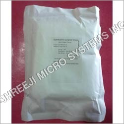 Eye Surgical Drape - SMS Tri-Laminate Non-Woven Fabric, Sterilized, Low-Lint Generation for Enhanced Fluid Control and Patient Comfort