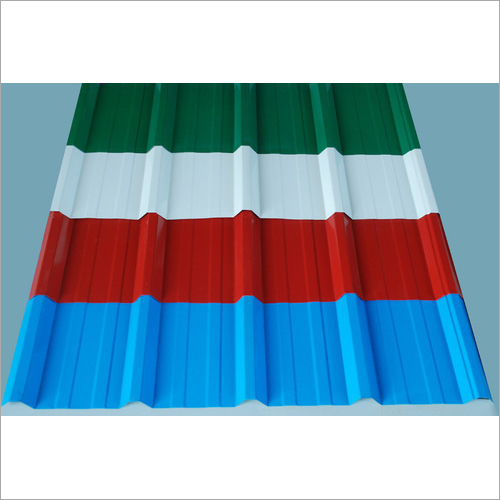 Colour Coated Roofing Sheet - Galvanized Iron, 0.45 mm Thickness, Square Shape | Suitable for Commercial & Residential Use, Waterproof Finish