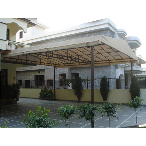 Fabric Shed - Iron Frame, Modular Design | Easily Assembled for Commercial Use