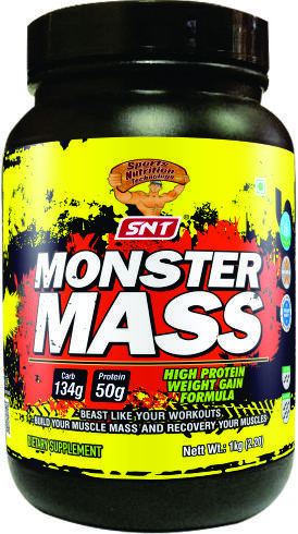 Monster Mass Weight Gainer Dosage Form: Powder