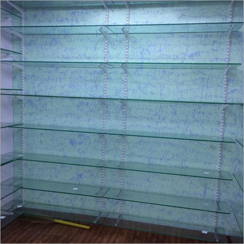 Display Stand Wall Mounted Glass Rack