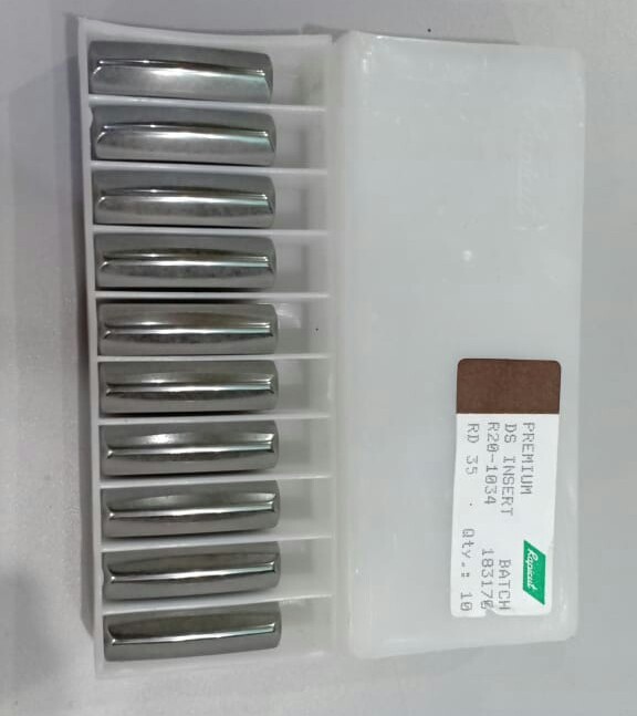 High Strength Carbide Tips - Stainless Steel, Manual, Silver | High Durability, Rust-resistant, Shatter-proof, Enhanced Surface Finish, Low Wear