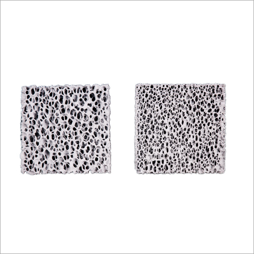 सिरेमिक रेटिकुलेटेड सिलिकॉन कार्बाइड फोम फ़िल्टर व्यास: 30-600 मिलीमीटर (मिमी)