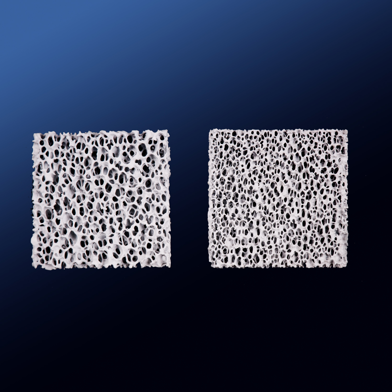 Silicon Carbide Ceramic Foam Filter - Diameter 30-600mm, Height 30-600mm, Grey Color, 80-90% Efficiency, 10-50ppi Pore Size, Round/square Shape, Industrial Depth Filter Cartridge, Three-year Warranty