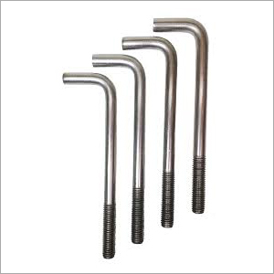 Anchor Bolts - Carbon Steel/Stainless Steel, 10-100 mm Length, L/J Type Design, UNF/UNC Thread, Customized Options, Zinc Plated/Hot Dip Galvanized