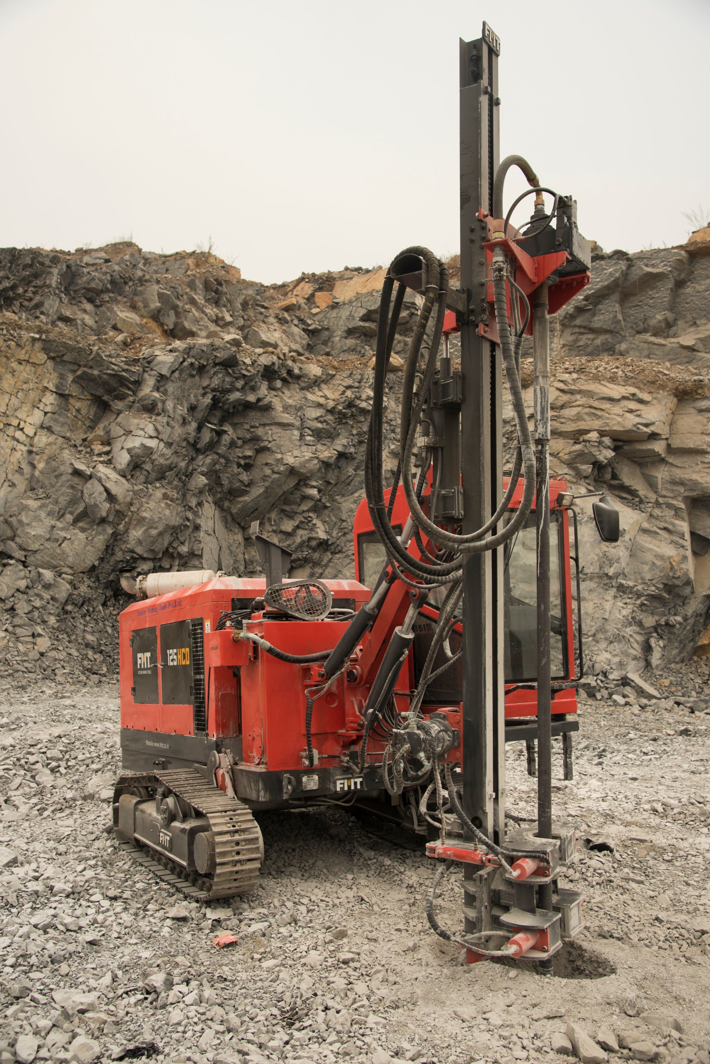Fmt 125 Hcd Hydraulic Crawler Drill Machine