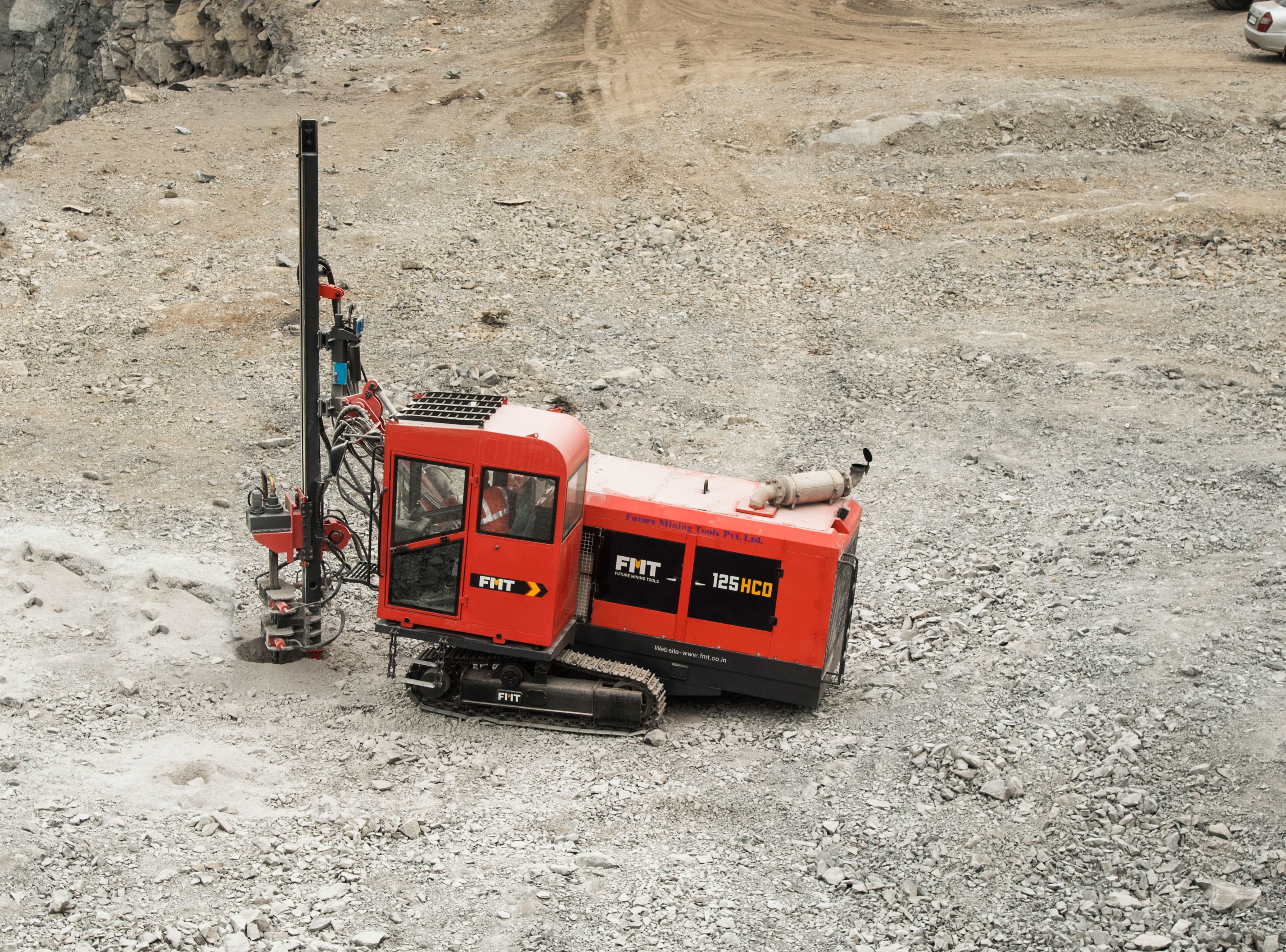 Fmt 125 Hcd Hydraulic Crawler Drill Machine