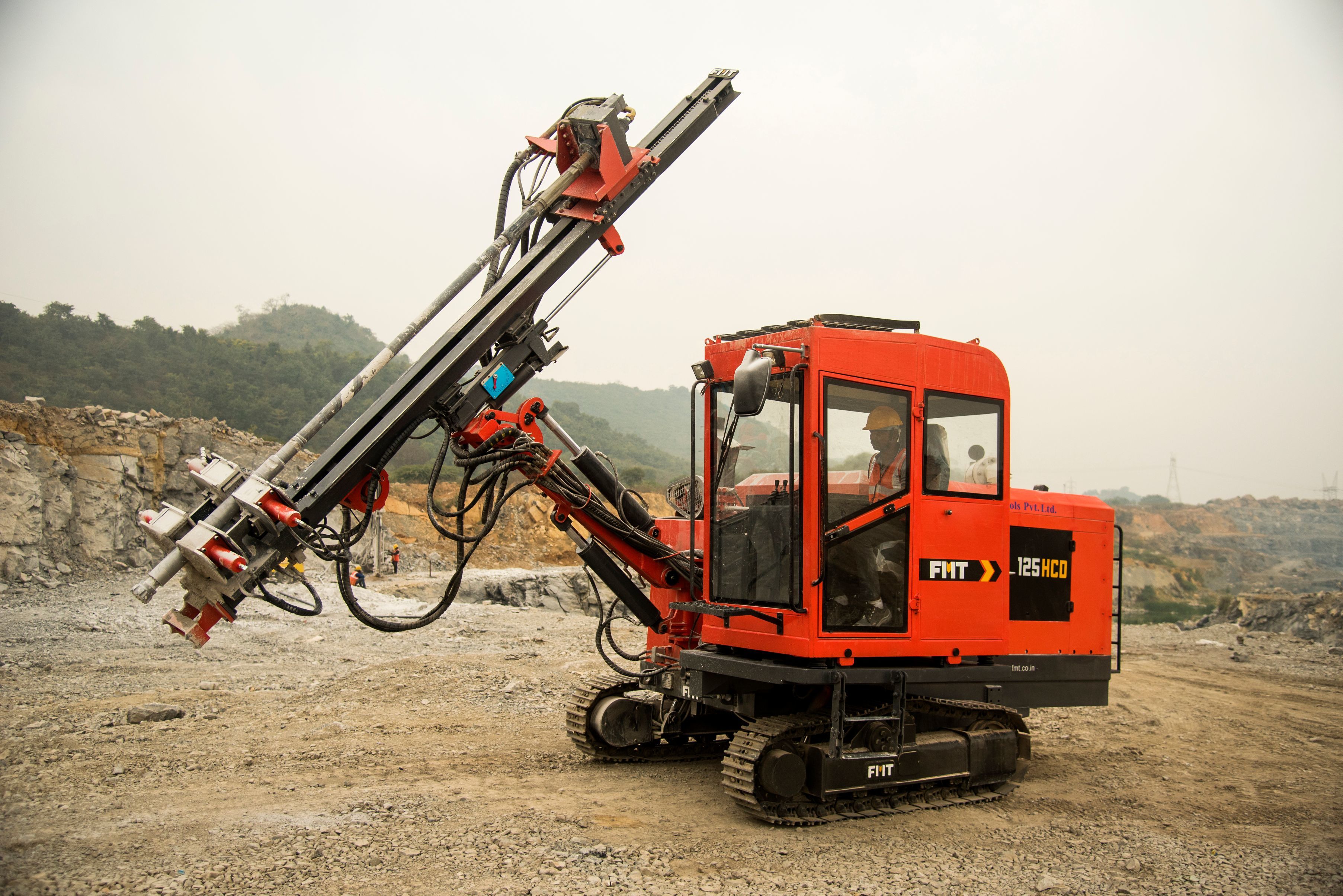 Fmt 125 Hcd Hydraulic Crawler Drill Machine