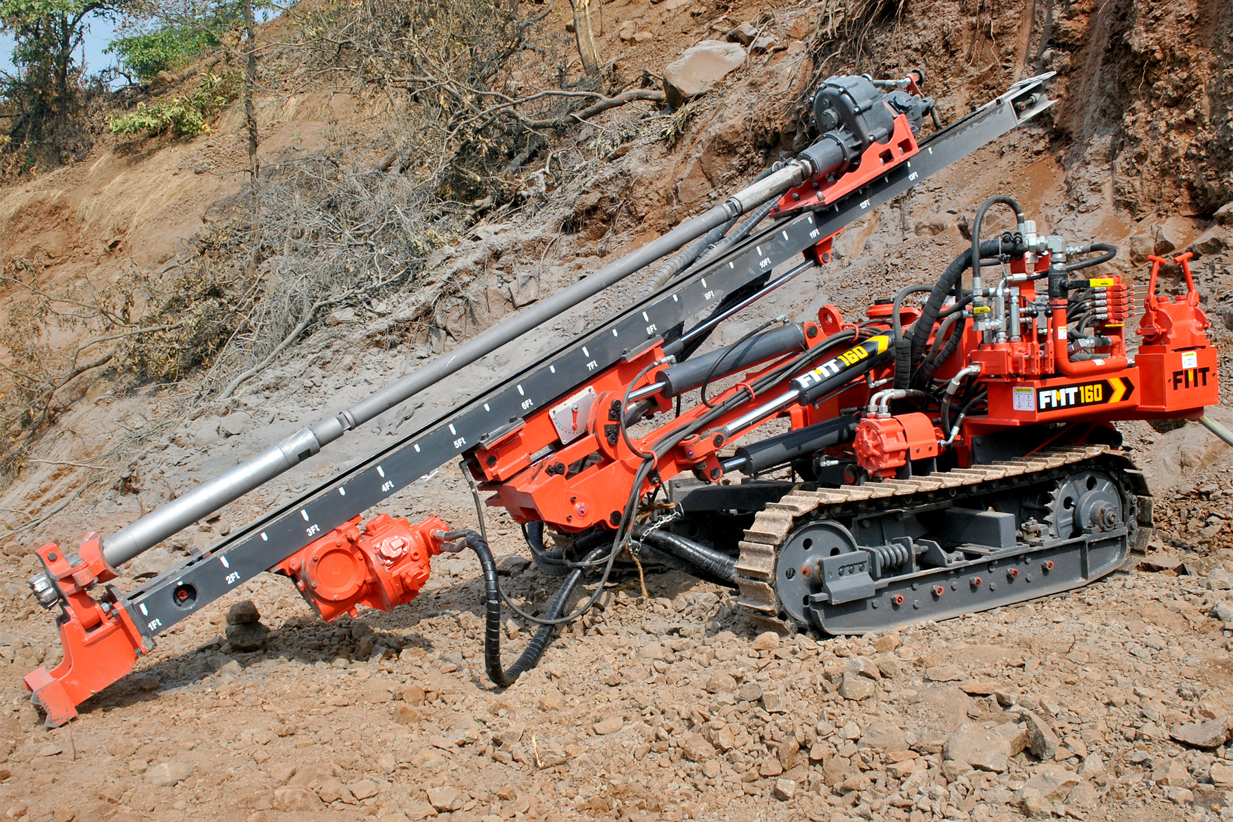 Fmt 160 Pneumatic Crawler Drill Machine