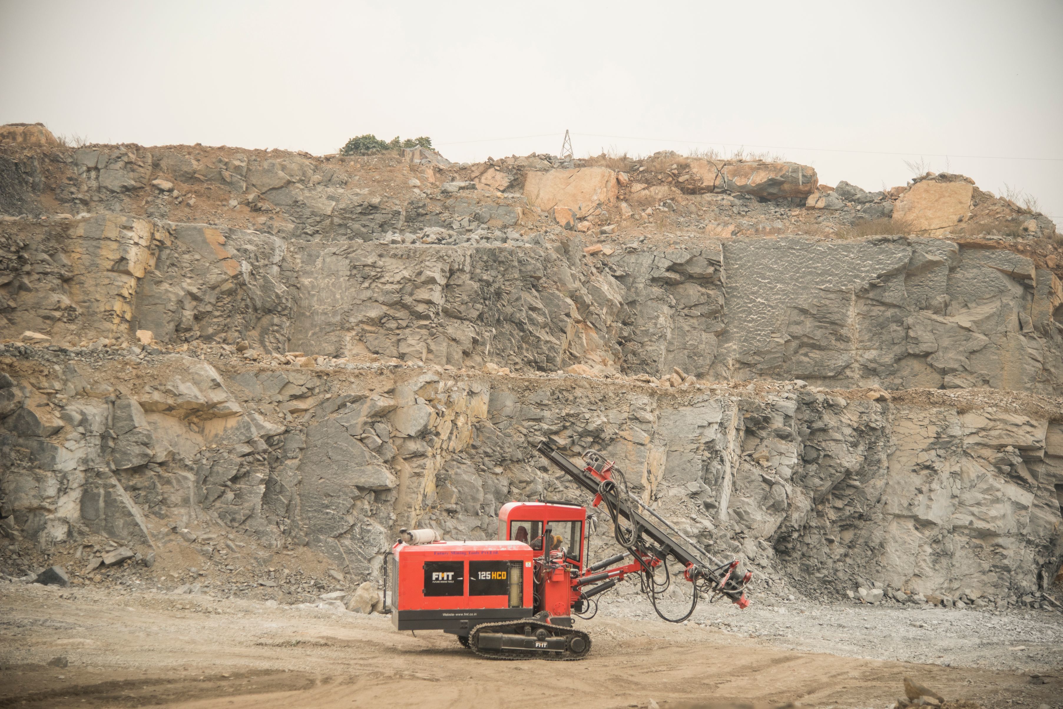 Fmt 125 Hcd Hydraulic Crawler Drill Machine