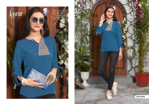 Multicolored Ladies Top