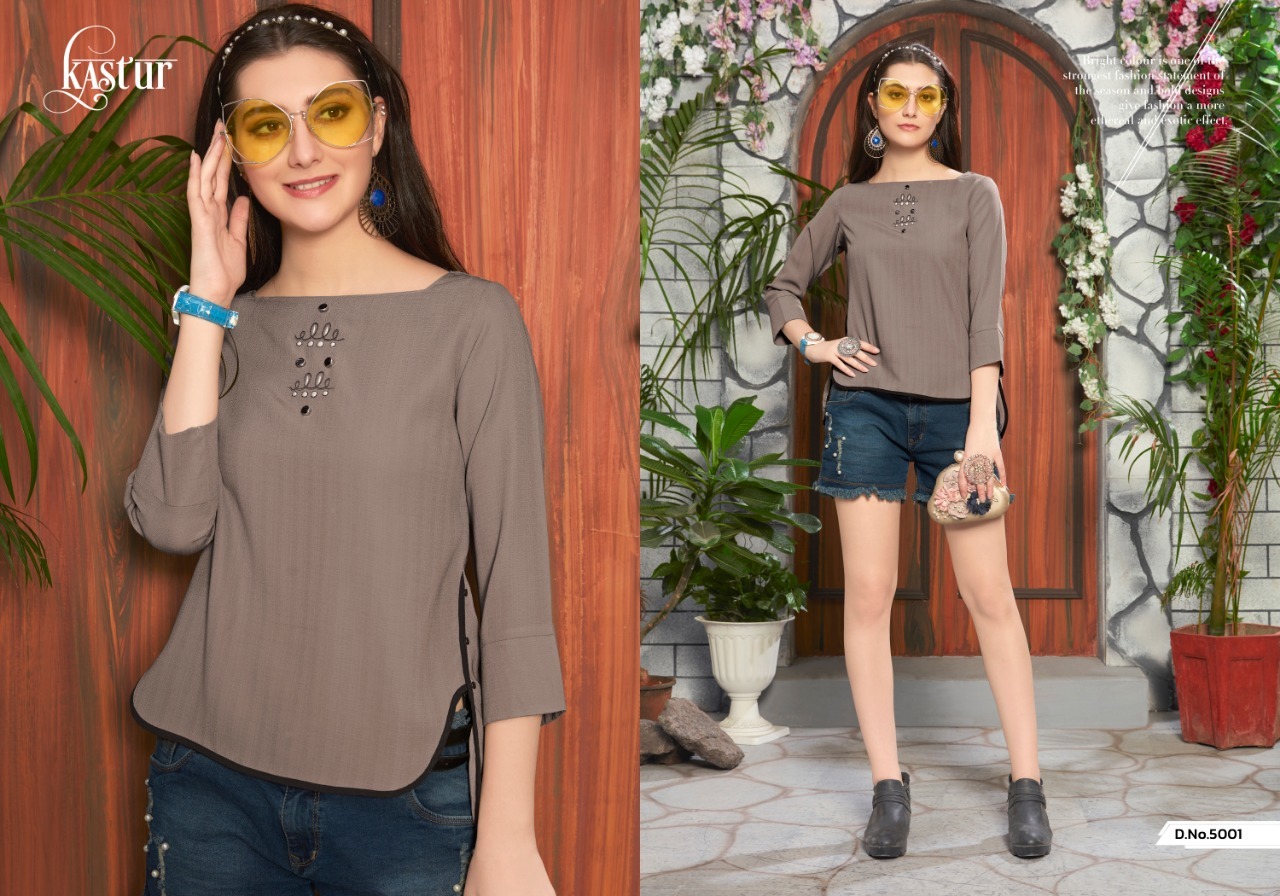 Multicolored Ladies Top