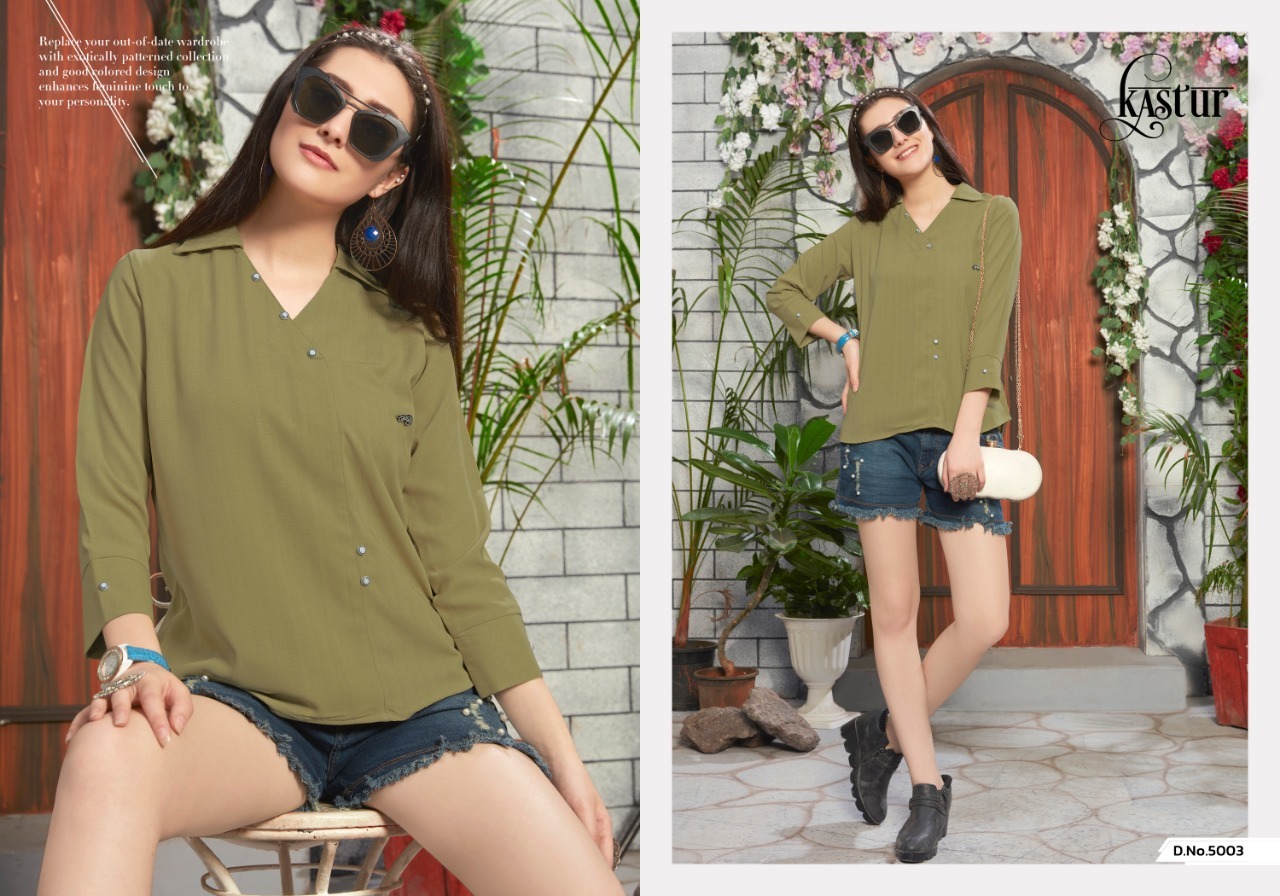 Multicolored Ladies Top