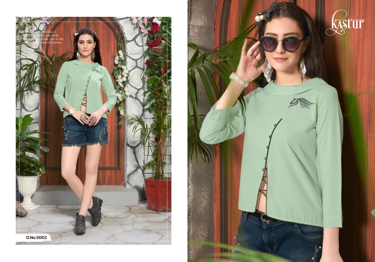 Multicolored Ladies Top