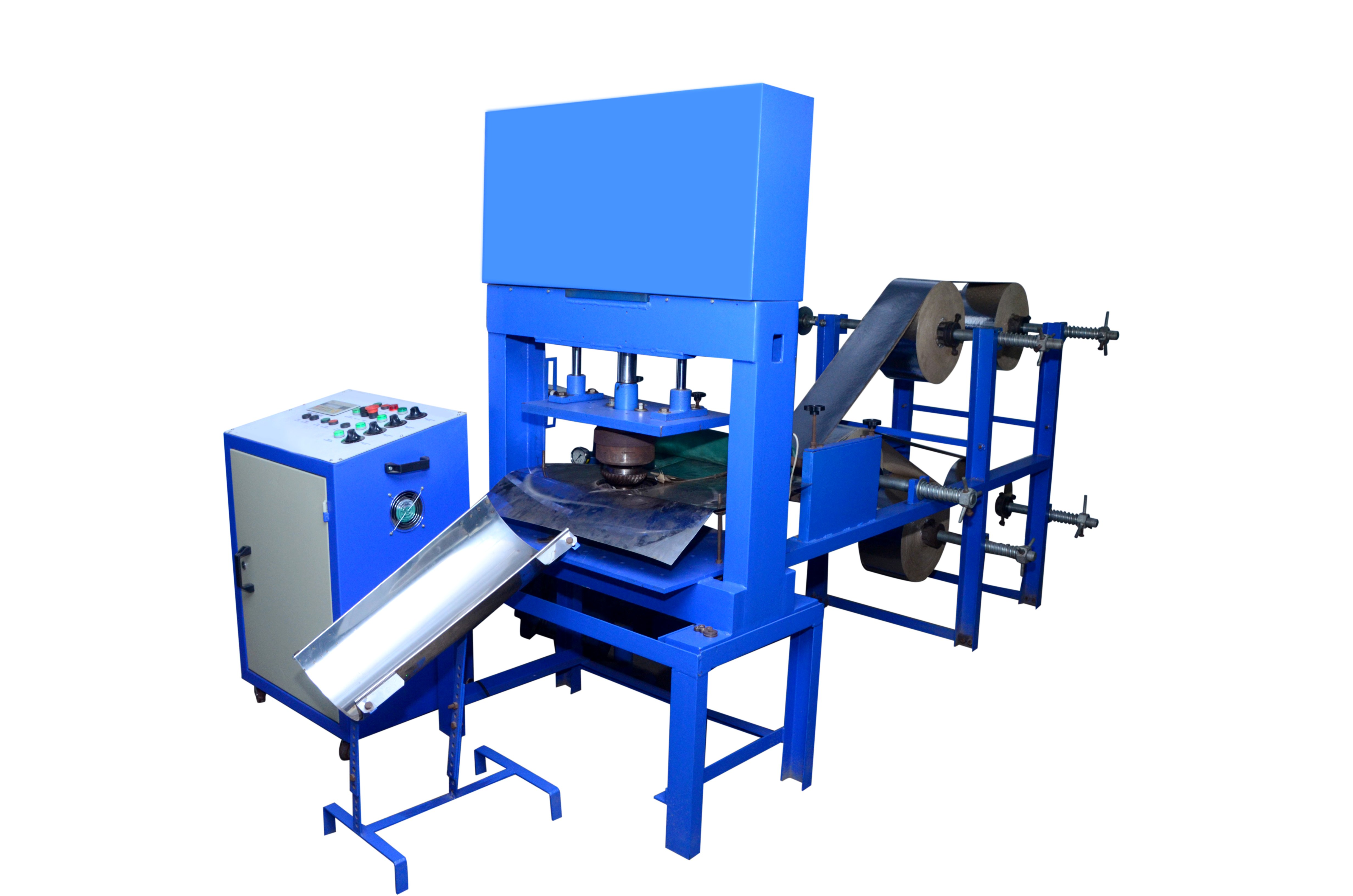 Automatic Disposable Plate Making Machine - 400kgs Approx, 10x5x6 Feet | Plc Control System, Efficient Production