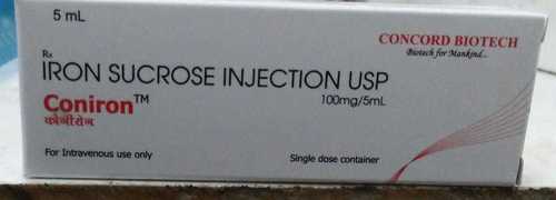 Iron Sucrose Injection - Coniron Salt Composition, 12-Month Shelf Life, Cool & Dry Storage Recommended