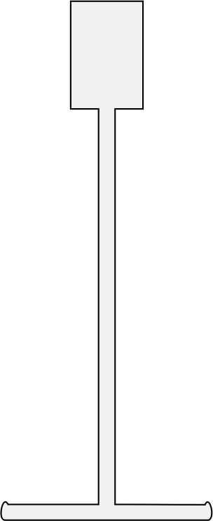 T-15 Plain - Exposed Grid