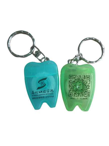 Tooth Shape Dental Floss Mint Flavor