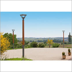Black Garden Light Pole