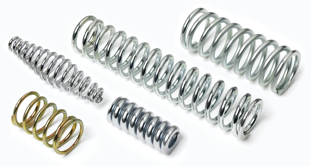 Pressure Spring - Steel Material, Wire Diameter 1-10 Mm, Spring Index 5-10, Free Length 10-100 Mm | Load Capacity 1-100 N, Ideal For Mechanical Applications, Automotive, Industrial Machinery