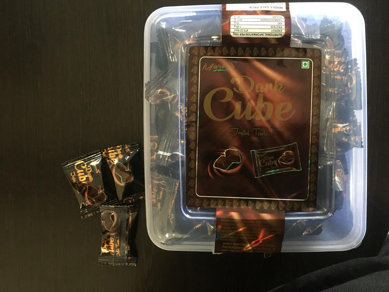 Dark Cube Store In Cool And Dry Place