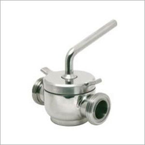 Silver 2 Way Plug Valve