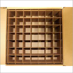 Brown Plain Partition Corrugated Box