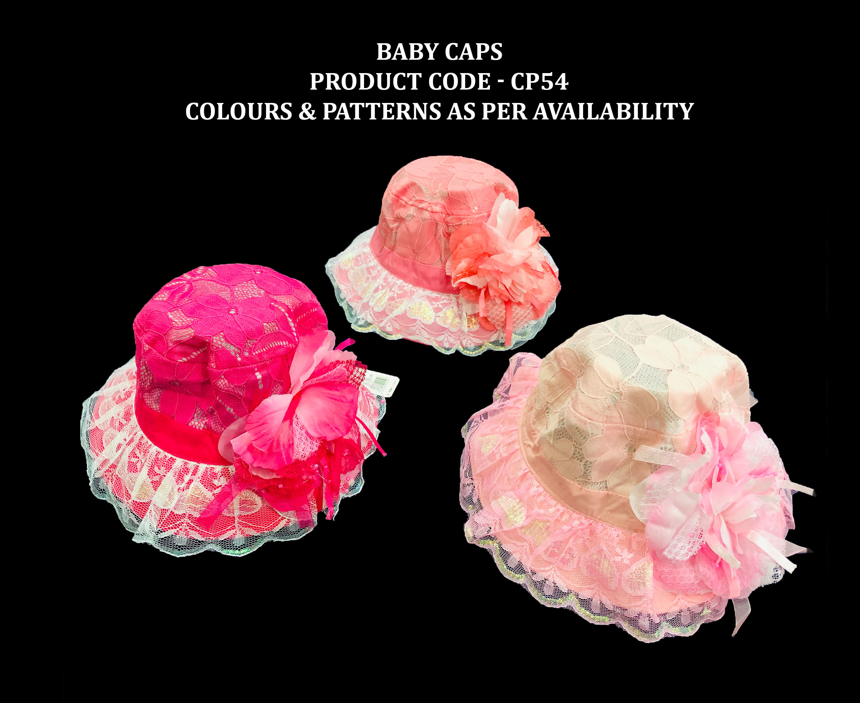 Multi Color Baby Caps