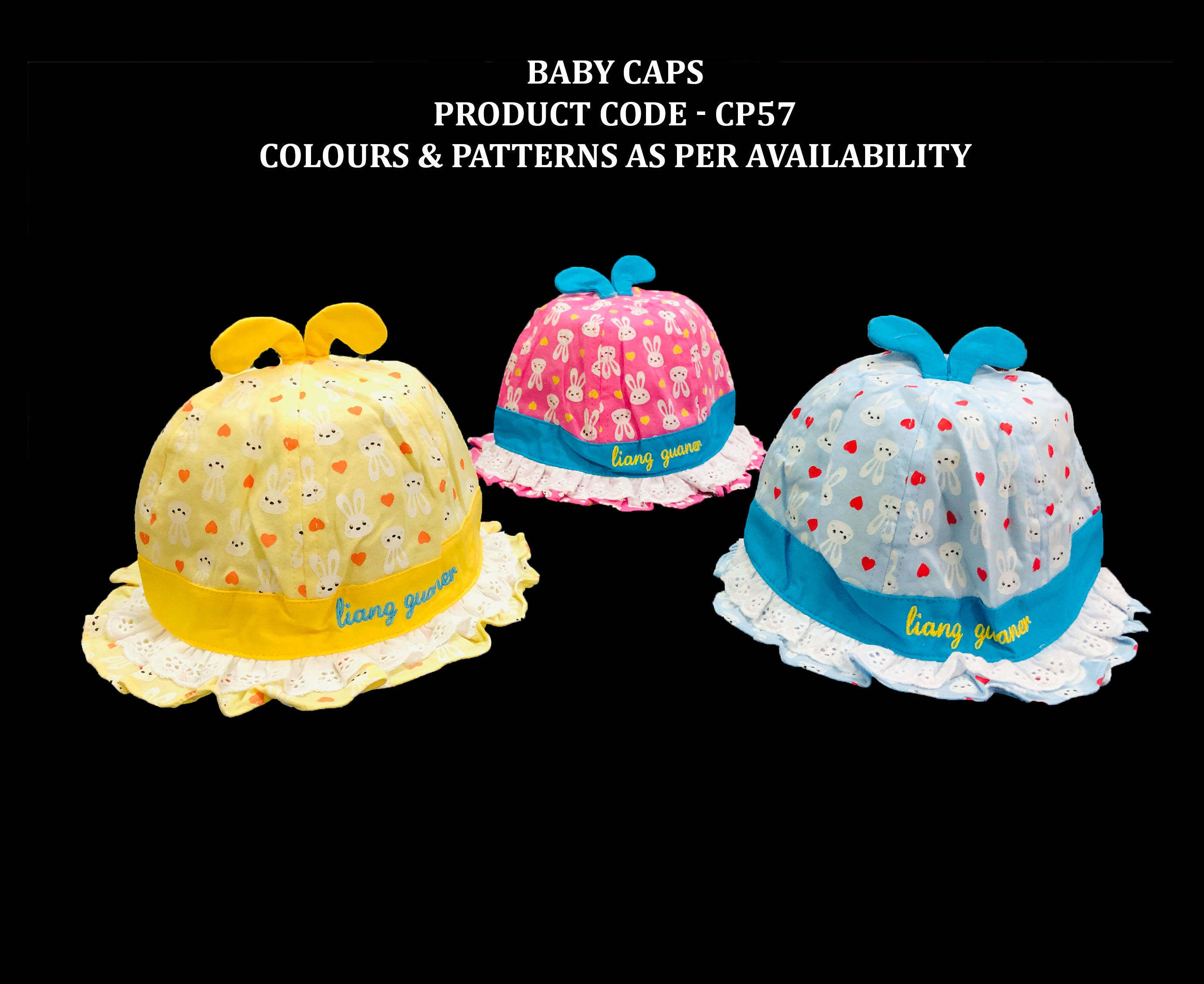 Multi Color Baby Caps