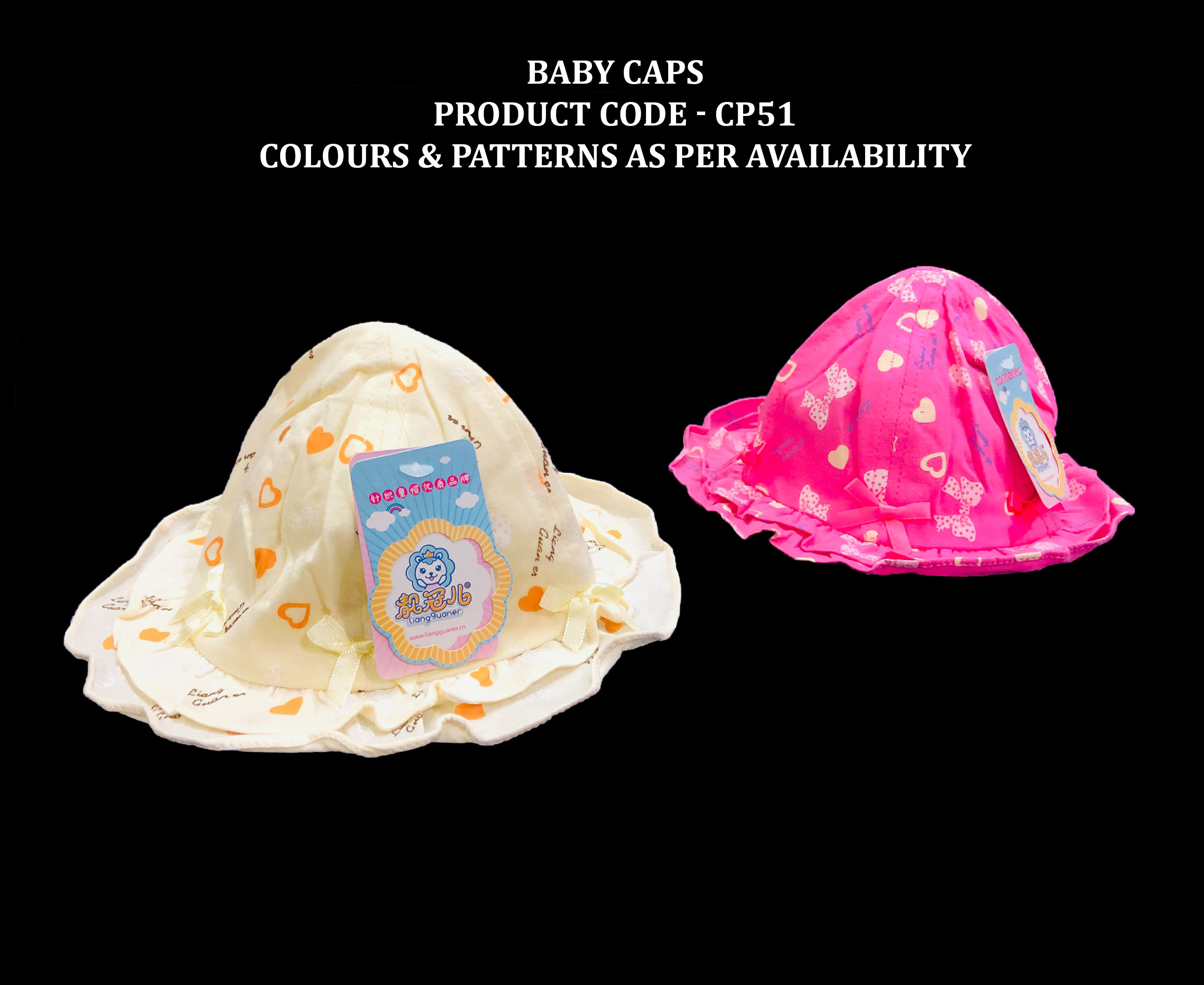Multi Color Baby Caps